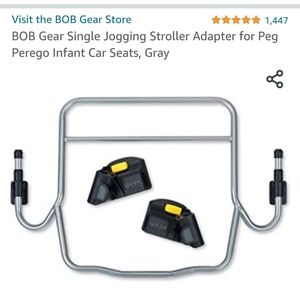 Bob stroller attachment for peg perego